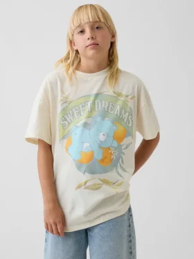 Oversized T-skjorte for barn med Care Bears