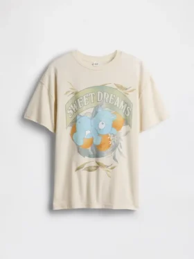 Oversized T-skjorte for barn med Care Bears