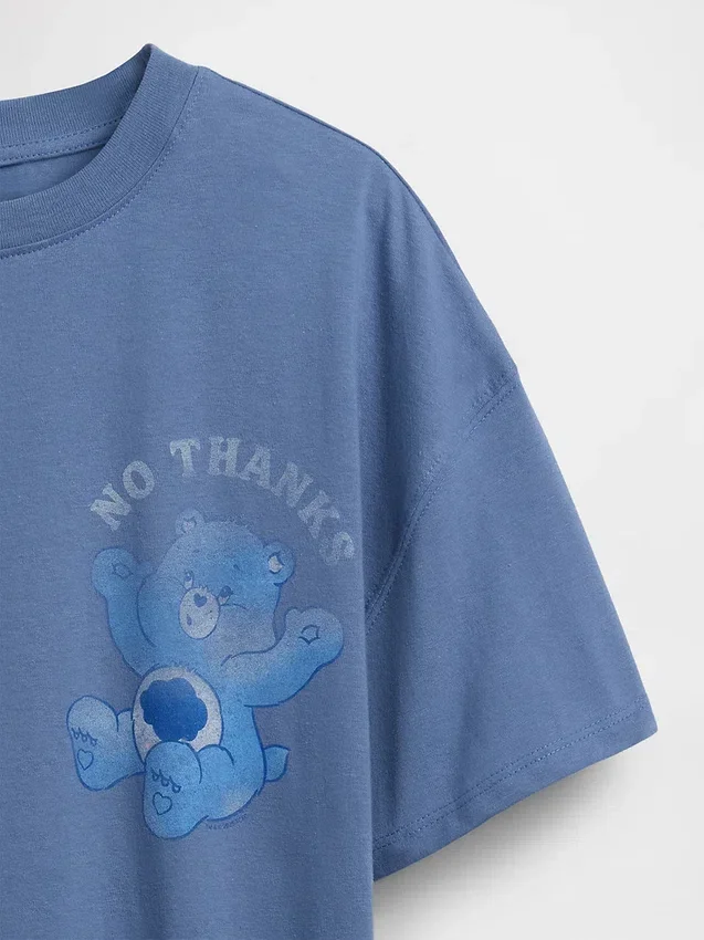 Oversized T-skjorte for barn med Care Bears