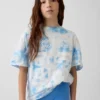 Oversized T-skjorte for barn med Ford Bronco-motiv