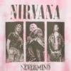 Oversized T-skjorte for barn med Nirvana-motiv