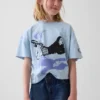 Oversized T-skjorte for barn med Olivia Rodrigo