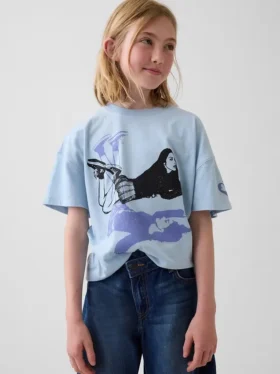 Oversized T-skjorte for barn med Olivia Rodrigo