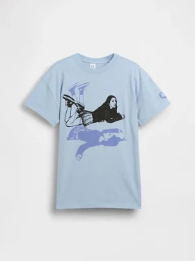 Oversized T-skjorte for barn med Olivia Rodrigo