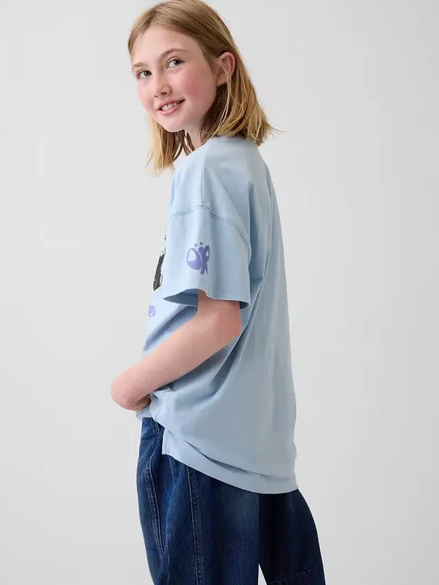 Oversized T-skjorte for barn med Olivia Rodrigo