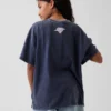Oversized T-skjorte for barn med Supergirl-motiv