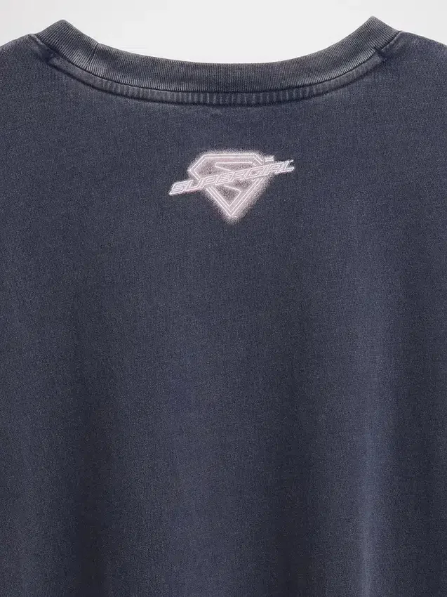 Oversized T-skjorte for barn med Supergirl-motiv
