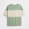 Oversized T-skjorte i tykk bomull for barn