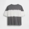 Oversized T-skjorte i tykk bomull for barn