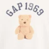Oversized T-skjorte i tykk bomullsjersey for barn