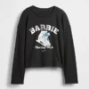 Oversized T-skjorte med Barbie-motiv til barn
