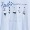 Oversized T-skjorte med Barbie-motiv til barn