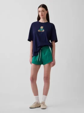 Oversized T-skjorte med Brannan Bear-logo
