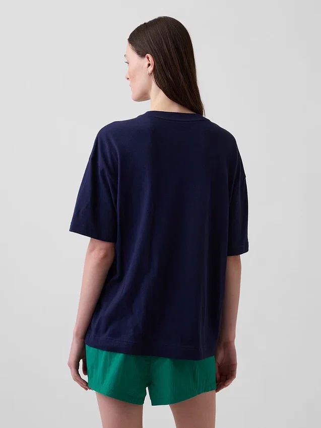 Oversized T-skjorte med Brannan Bear-logo