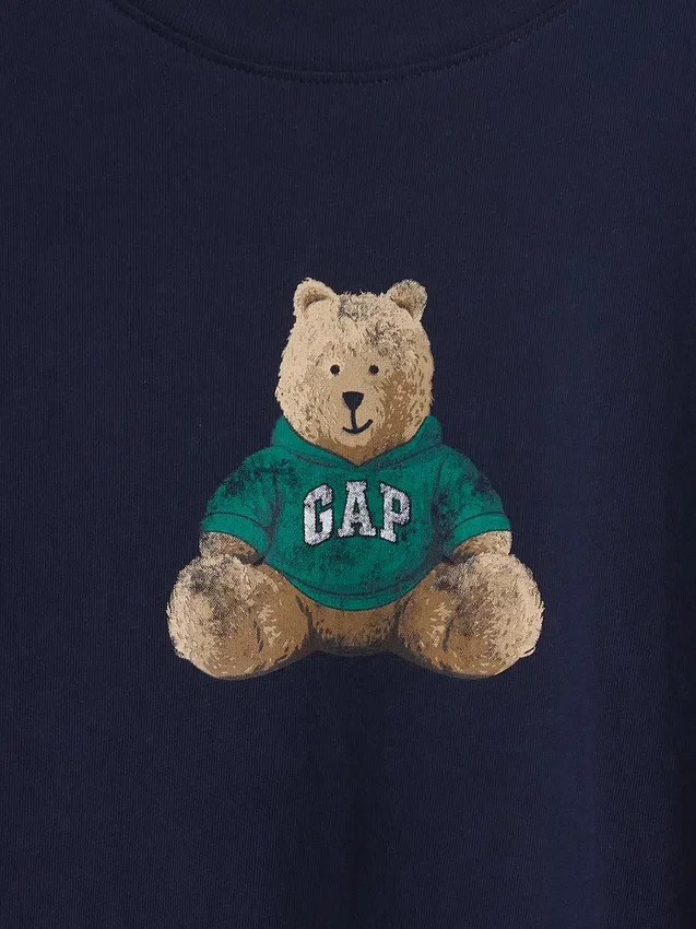 Oversized T-skjorte med Brannan Bear-logo