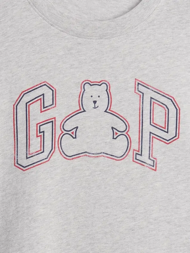 Oversized T-skjorte med Brannan Bear-logo
