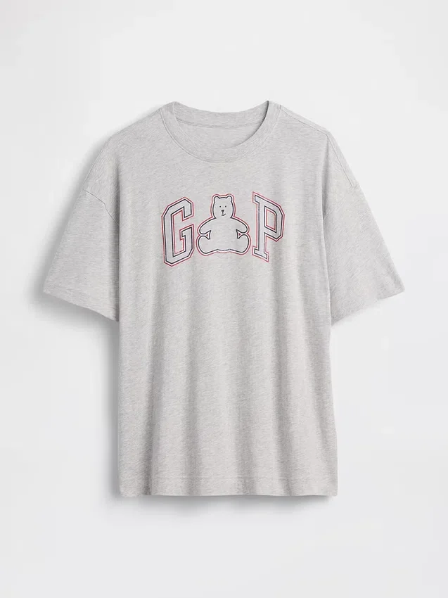Oversized T-skjorte med Brannan Bear-logo