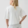 Oversized T-skjorte med bred hals til barn