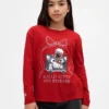 Oversized T-skjorte med grafikk for barn