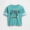 Oversized T-skjorte med grafikk for barn