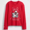 Oversized T-skjorte med grafikk for barn