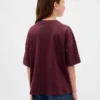 Oversized T-skjorte med grafikk for barn
