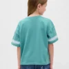 Oversized T-skjorte med grafikk for barn