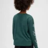 Oversized T-skjorte med grafikk for barn