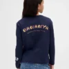 Oversized T-skjorte med grafikk for barn