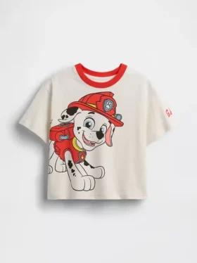 Oversized T-skjorte med grafikk fra Paw Patrol for Baby og Småbarn