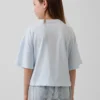 Oversized T-skjorte med grafisk logo for barn