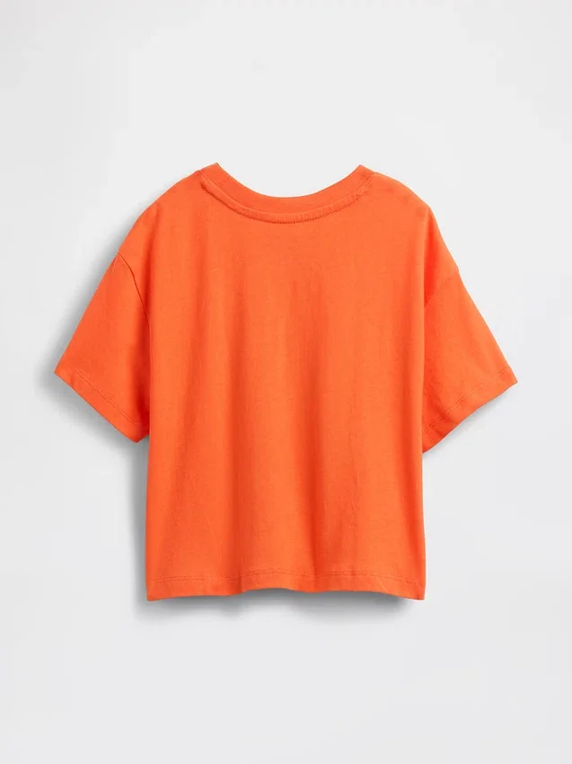Oversized T-skjorte med grafisk trykk for Baby og Småbarn