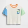 Oversized T-skjorte med grafisk trykk for Baby og Småbarn