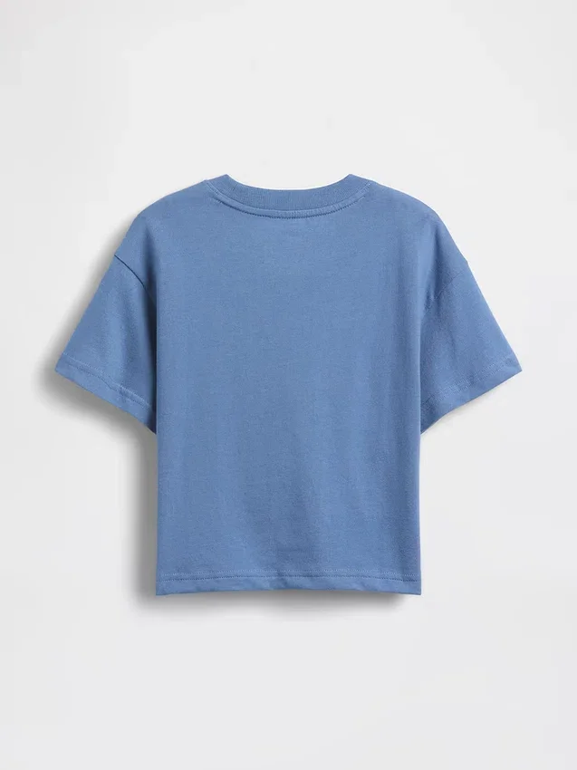 Oversized T-skjorte med grafisk trykk for Baby og Småbarn