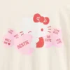 Oversized T-skjorte med Hello Kitty-motiv for barn