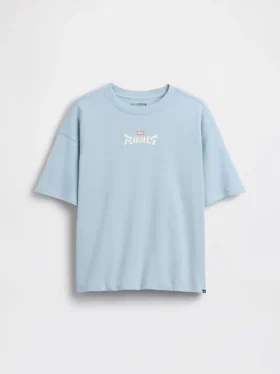 Oversized T-skjorte med Marvel-motiv for barn