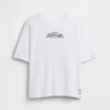 Oversized T-skjorte med Marvel-motiv for barn