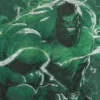 Oversized T-skjorte med Marvel-motiv for barn