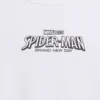 Oversized T-skjorte med Marvel-motiv for barn