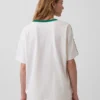 Oversized T-skjorte med Varsity-logo
