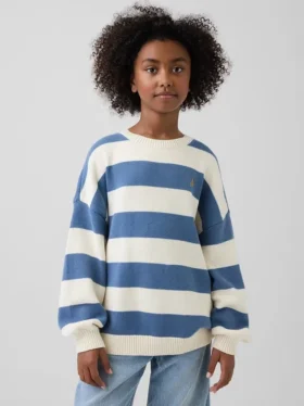Oversized tunika-gensere for barn