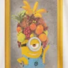 Oversized tunika-T-skjorte for barn med Minions-motiv