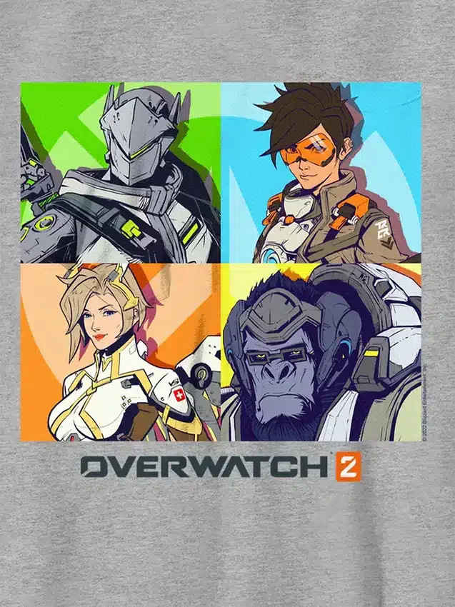 Overwatch-T-skjorte med «Box Up»-grafikk for barn