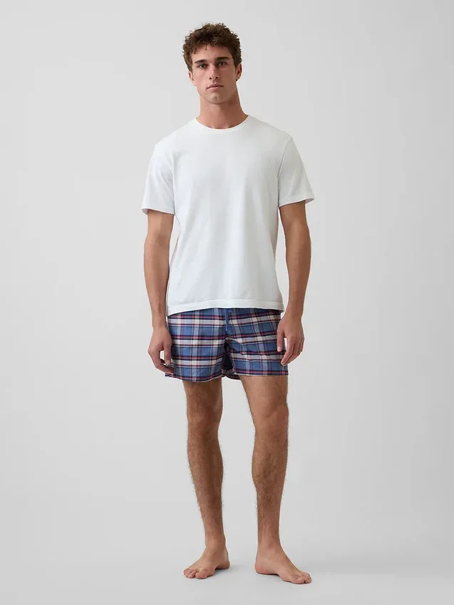 Oxford-pyjamas-Shorts