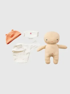 Pakke med babydukke-kake