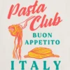 Pasta Club-T-skjorte med grafisk trykk for barn