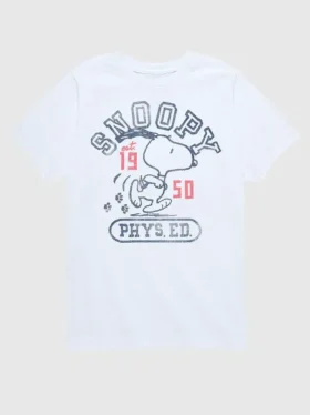 Peanuts Snoopy kortærmet T-skjorte for barn