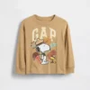 Peanuts-T-skjorte med grafikk for Baby og Småbarn til Thanksgiving