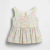 Peplum-tanktop med sløyfe for Baby og Småbarn