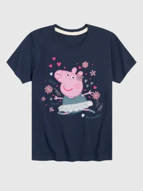 Peppa Pig-T-skjorte med korte ermer for småbarn